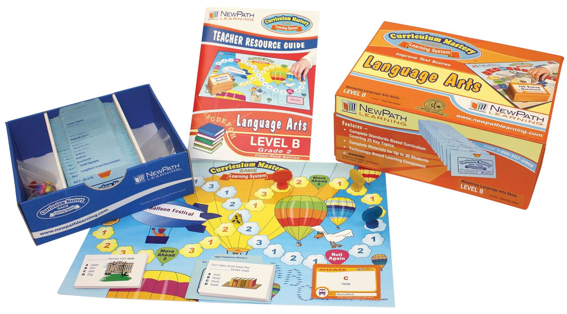 Language Arts Games, Literacy Games Supplies, Item Number 090392